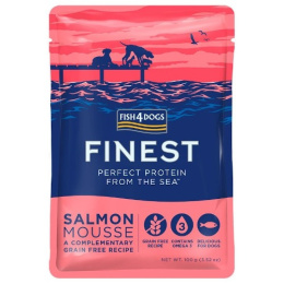 Fish4Dogs Finest Salmon Mousse - Mus z Łososia