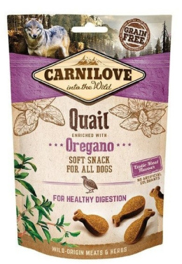 Carnilove przysmaki dla psa Fresh Soft Quail & Oregano 200 g