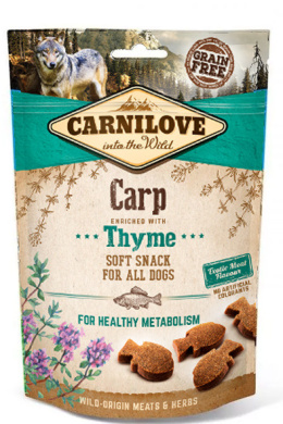 Carnilove przysmaki dla psa Snack Fresh Soft Carp&Thyme 200g