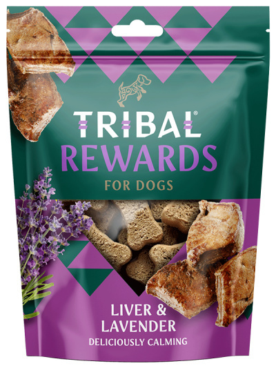 Ciasteczka dla psa TRIBAL Rewards Wątróbka i Lawenda 125g