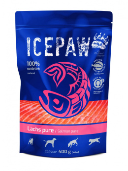 ICEPAW High Premium Lachs czysty łosoś dla psów 400g