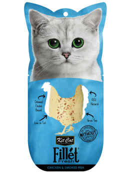 Kit Cat Fillet Fresh Kurczak & Wędzona Ryba dla kota