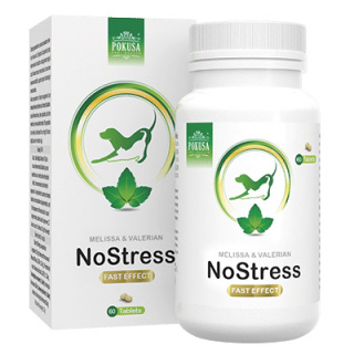 NoStress - tabletki uspokajające dla psów i kotów 60 tabletek