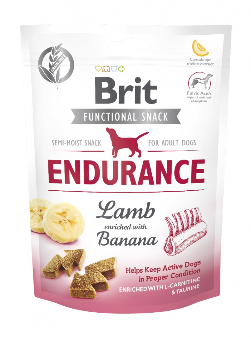 BRIT Care Dog Functional Snack Endurance Lamb 150g, przysmak dla psa