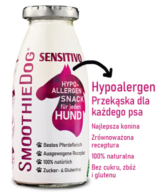 SmoothieDog Sensitivio z koniny dla psa 250 ml