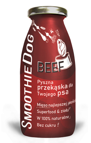 SmoothieDog Wołowina dla psa 250 ml