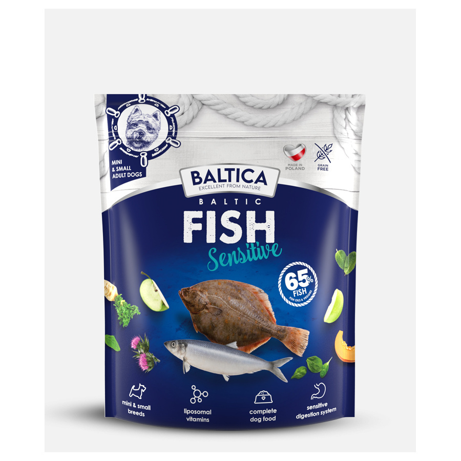 BALTICA Baltic Fish Sensitive 1kg Małe Rasy