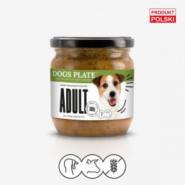 Dogs Plate Adult 360g - karma dla dorosłego psa