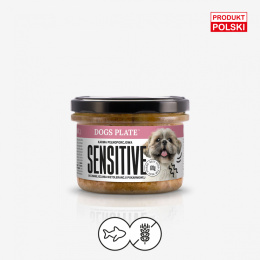 Dogs Plate Sensitive 180g - karma dla alergika - dorsz