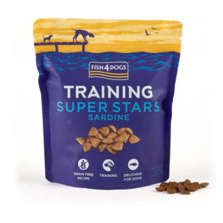 FISH4DOGS TRAINING SUPER STAR SARDINE Przysmaki treningowe z sardynką dla psów - 150 g