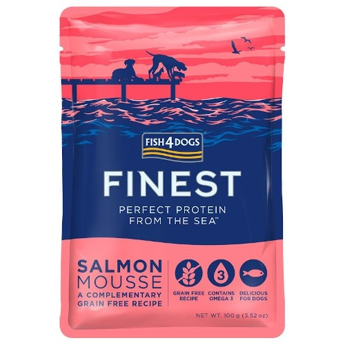 Fish4Dogs Finest Salmon Mousse - Mus z Łososia