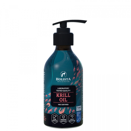 HolistaPets Krill Oil 200ml Olej z Kryla