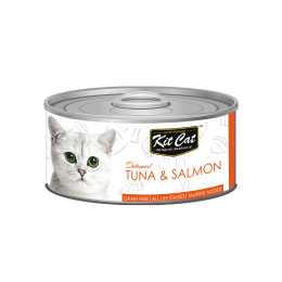 Karma dla kota Kit Cat Tuna Salmon - tunczyk z łososiem 80g