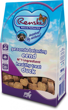 Renske Healthy Treat Duck - ciasteczka z kaczki dla psów (150g)