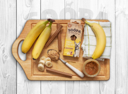 SOOPA Dental Stick Banana & Peanut Butter – Banan i Masło Orzechowe (100g)