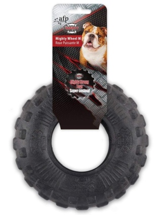 AFP My T-Rex Mighty Wheel – wytrzymała zabawka dla psa opona M (15 cm)