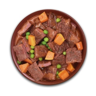 ALPHA SPIRIT Real Food Roast Beef Stew - gulasz dla psa, wołowina z warzywami w sosie, 280g