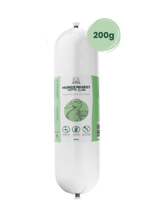 Ayka - kiełbaska treningowa dla psa - kaczka - 200g