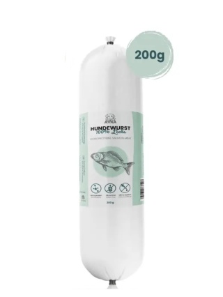 Ayka – kiełbaska treningowa dla psa - łosoś - 200g