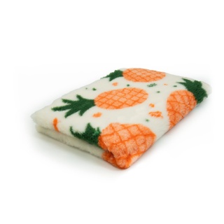 BUBA Legowisko Dry Bed 28 mm antypoślizgowe - ananasy - 75x50cm