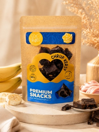 Baffidi ChrupKersy dla psa - królik z liofilizowanym bananem 90g