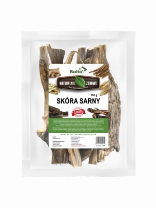 Balto - skóra sarny dla psa 250g