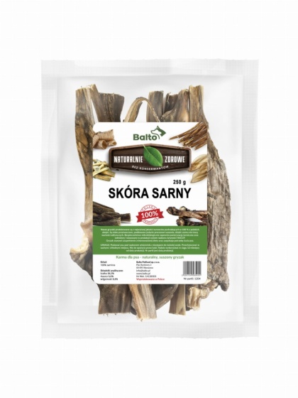 Balto - skóra sarny dla psa 250g