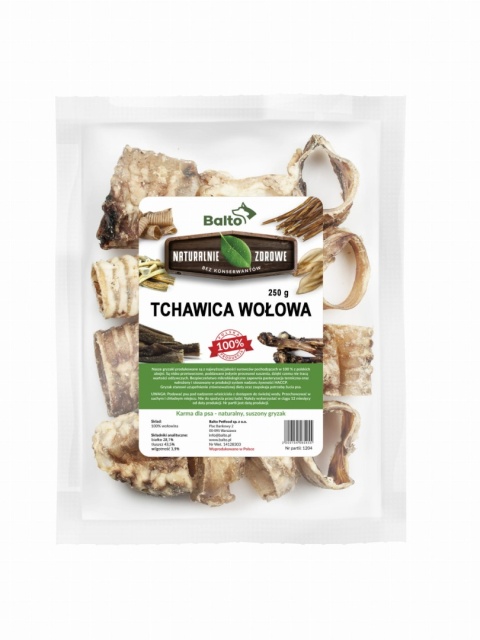 Balto tchawica wołowa 250g