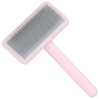 Blovi Basic Soft Slicker Brush - mała szczotka pudlówka z pinami 12 mm, różowa