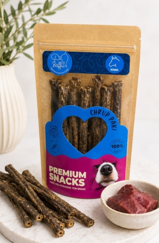 ChrupPaki dla psa - paluszki mięsne - konina 100g