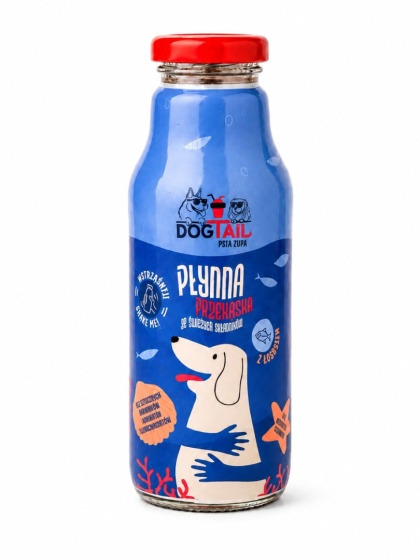 Dogtail Psia Zupa z łososiem - płynna przekąska dla psa 280 g