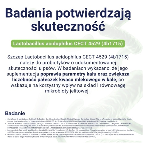 HolistaPets Probiotic Duo - probiotyk dla psów i kotów 30 tabletek