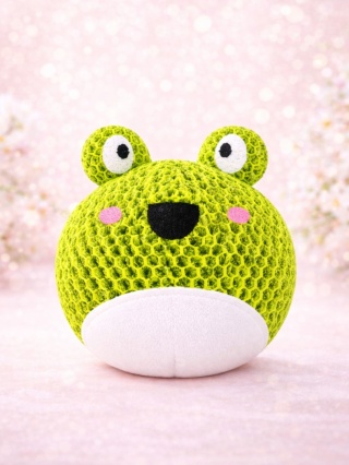 Hugsmart Farm Friendz Frog Ball – zabawka 2w1 żabka i piłka dla psa