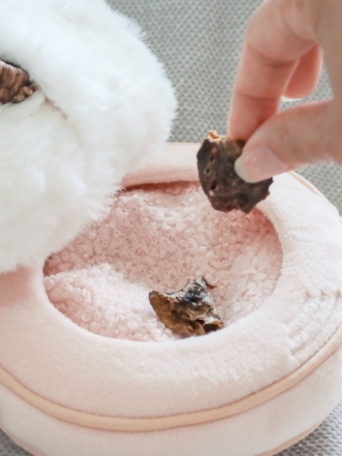 Lambwolf zabawka węchowa dla psa – Róż do policzków z puszkiem