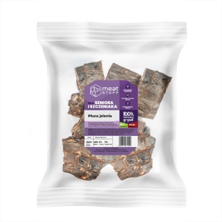 Meat Stuff- gryzak dla psa alergika - Płuca jelenia (100 g)