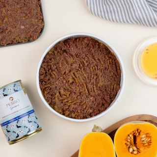 PERRO Gourmet JUNIOR Konina z dynią - monobiałkowa karma mokra dla szczeniąt 800 g