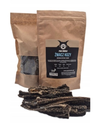 Pan Zwierz - żwacz kozy, naturalny gryzak dla psa 250 g