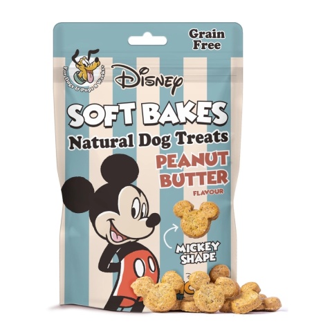 Park Life Disney Soft Bakes Peanut Butter - ciasteczka dla psa z masłem orzechowym 100 g