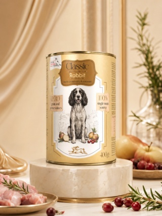 Syta Micha Classic Królik z brukwią - karma mokra dla psa 400 g