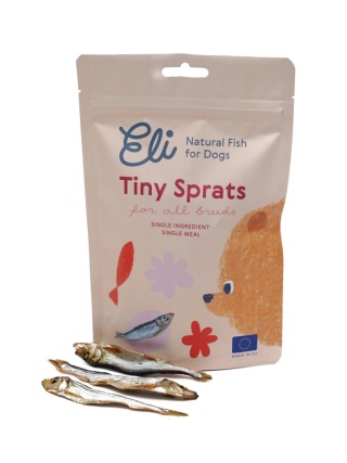 Eli Suszone Szprotki dla psa 80 g - naturalne przysmaki rybne