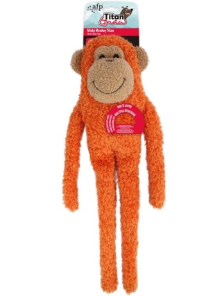 AFP Titan Gnaw Micky Monkey - wzmocniona pluszowa małpka dla psa 49cm