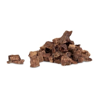 Puzzo Snack Płucka Jagnięce - kawałki około 1 cm - przysmak dla psa 100 g