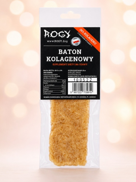ROGY Baton kolagenowy dla psa 30g