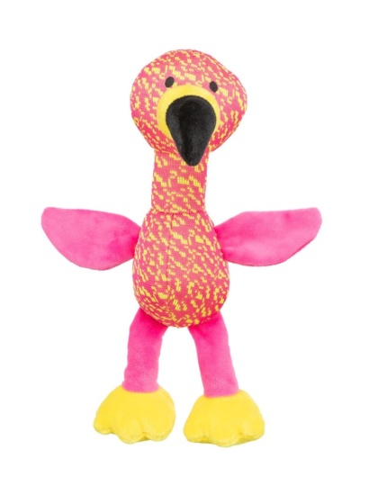 Trixie Flaming - pluszowa zabawka dla psa 32 cm (szeleszcząca)
