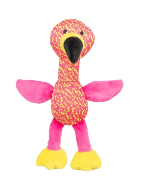 Trixie Flaming - pluszowa zabawka dla psa 32 cm (szeleszcząca)