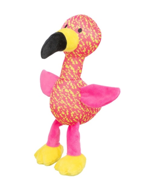 Trixie Flaming - pluszowa zabawka dla psa 32 cm (szeleszcząca)