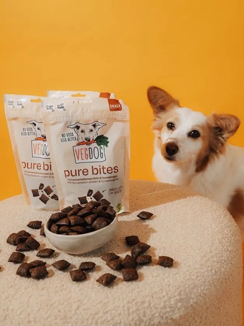 Vegdog PURE BITES – wege przysmak białkowy dla psa 115 g