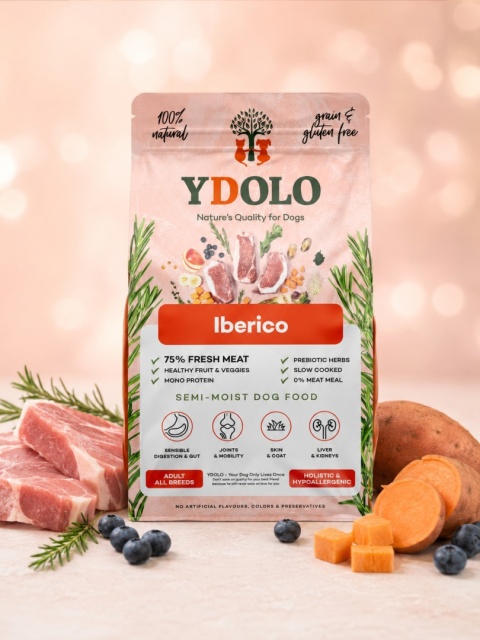 YDOLO Iberico - wieprzowina Iberico - karma półwilgotna dla psa (2,5kg)