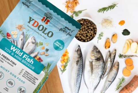 YDOLO MINI Wild Fish - ryby morskie - półwilgotna karma dla psów małych ras 700 g