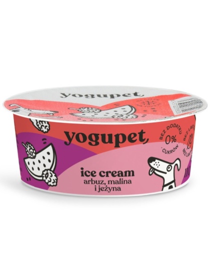 Yogupet LODY dla psa i kota - czerwone owoce: arbuz, malina i jeżyna 110 g